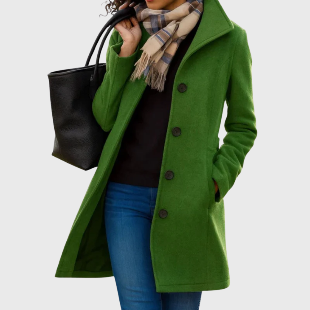 Slimming Women's Long Trench Coat