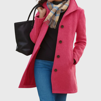 Slimming Women's Long Trench Coat