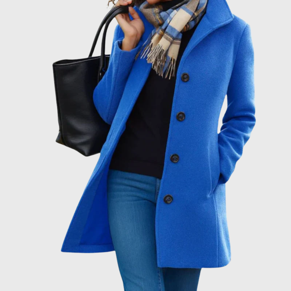 Slimming Women's Long Trench Coat