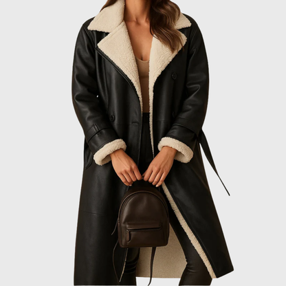 Thermal Insulated Faux Fur Parka Coat - VibreMode