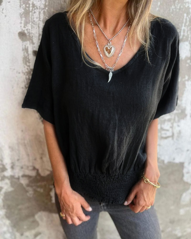 Casual Comfortable Summer Blouse