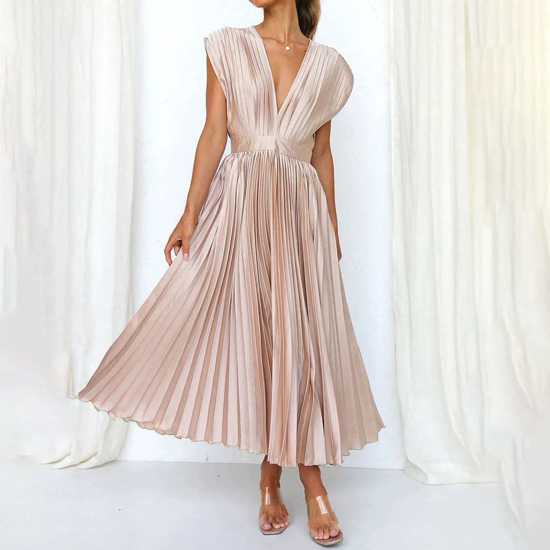 Women's Lace Wedding Guest Dress - VibreMode