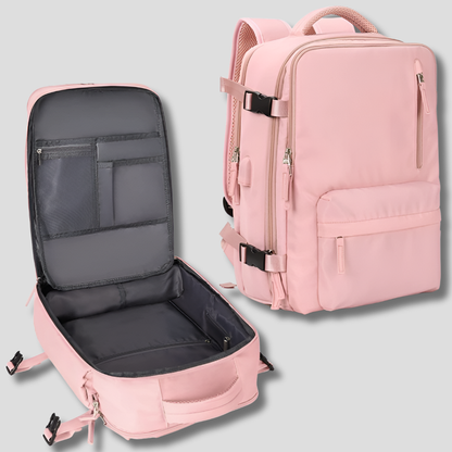 Expandable Carry-On Travel Backpack