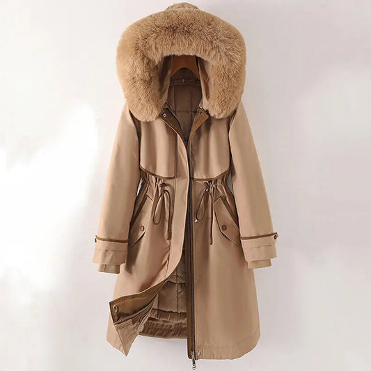 Women's Winter Parka Jacket Warm Comfortable - VibreMode