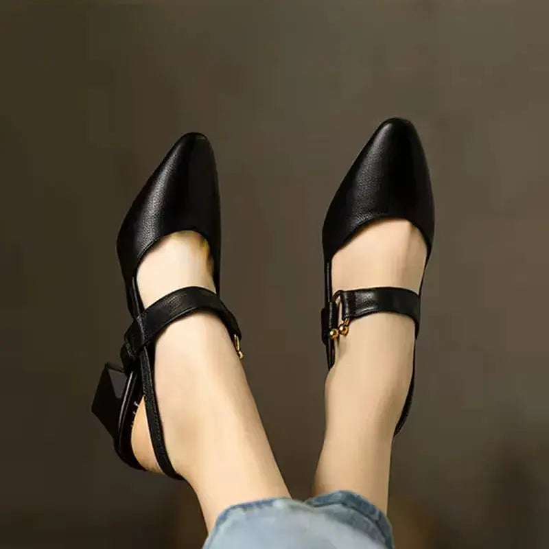 Pointed Toe Slingback Heels for Women – Elegant & Versatile