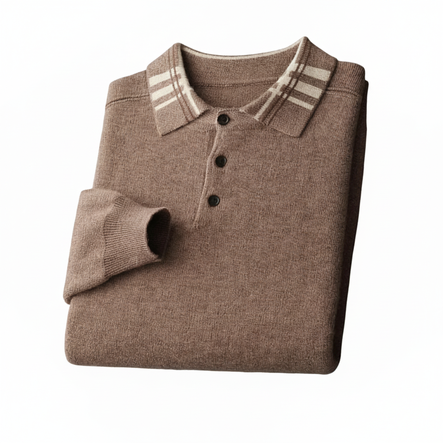 Men's Polo Collar Sweater