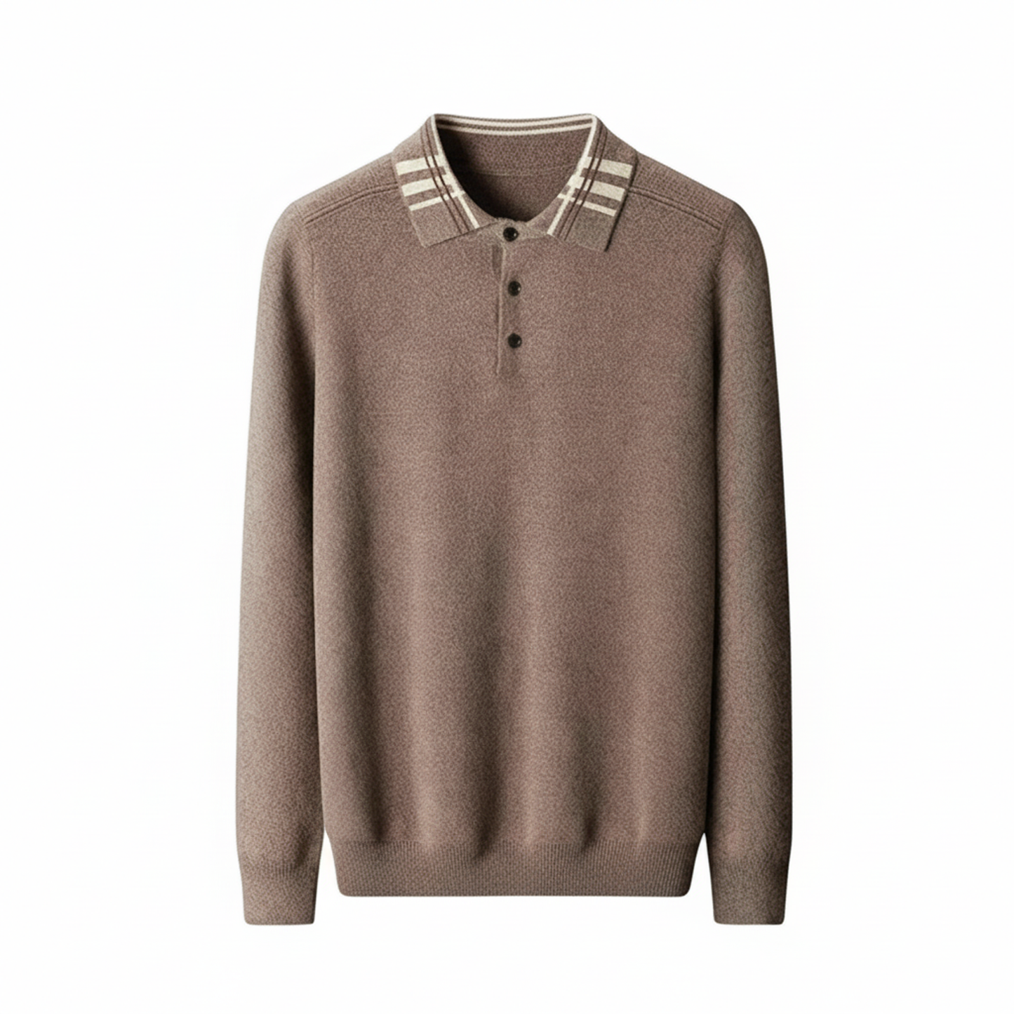Men's Polo Collar Sweater