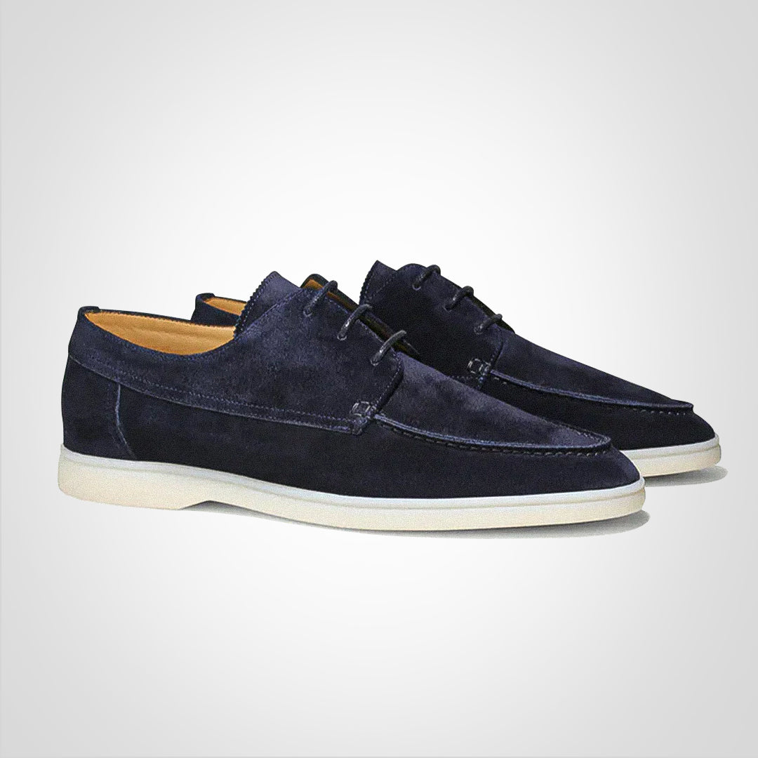 Men's Lace-Up Boat Shoes Casual Leather