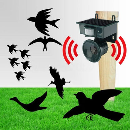 Motion Sensor Bird Repeller Ultrasonic Scarer