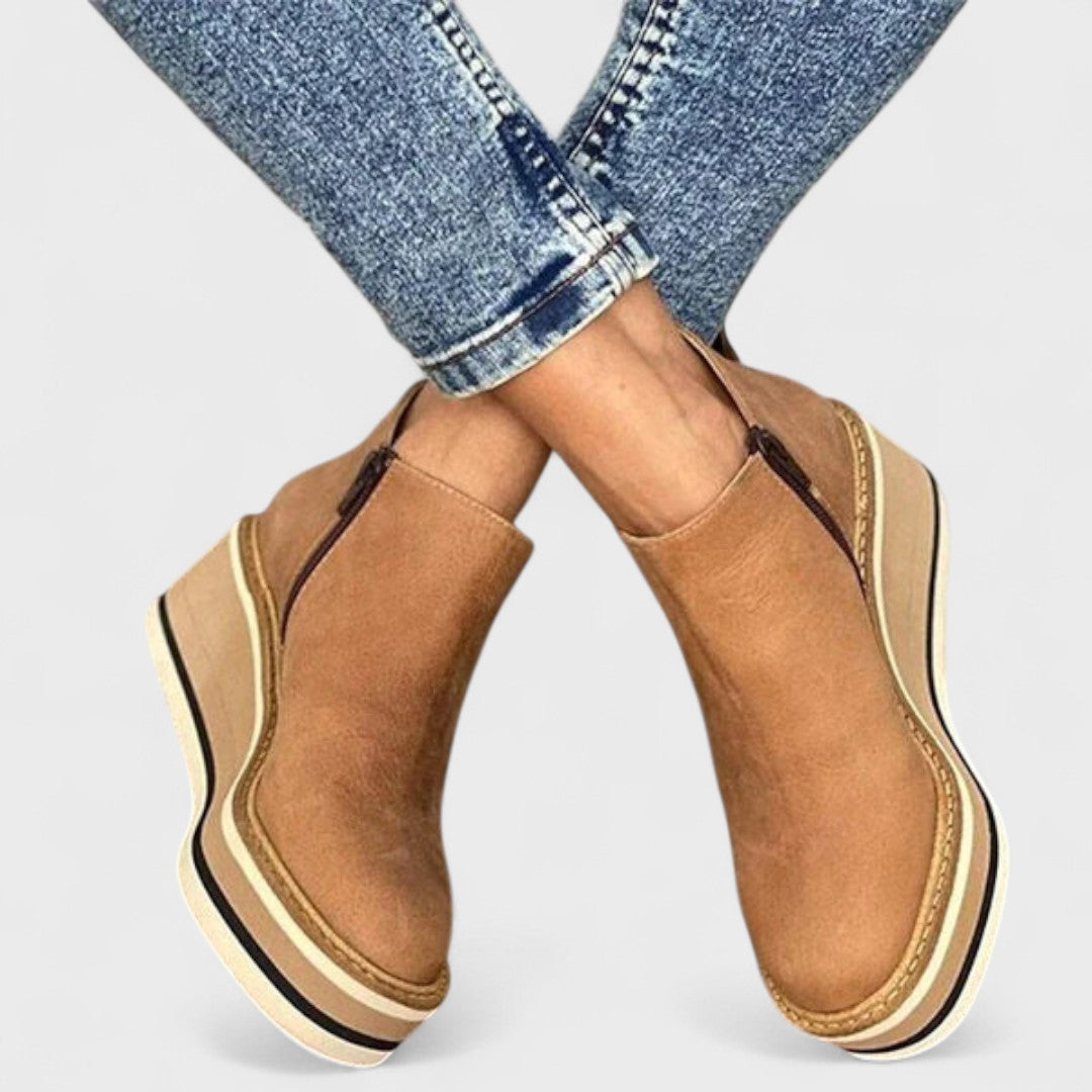 Women's Ankle Boots Platform Sole