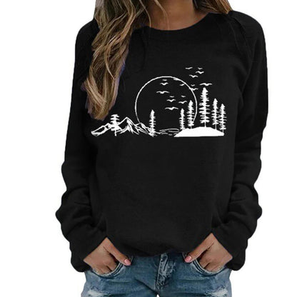 Women's Round Neck Sweater Comfortable