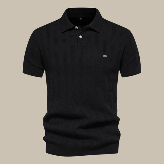 Men's Merino Wool Polo Shirt - VibreMode