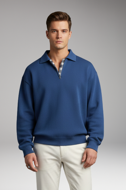 Men's V-Neck Long Sleeve Sweater