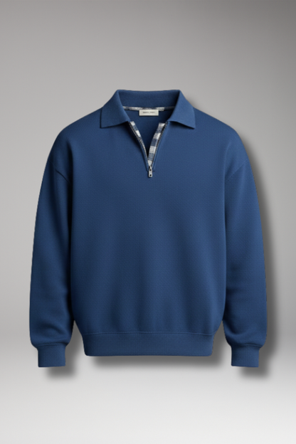 Men's V-Neck Long Sleeve Sweater - VibreMode