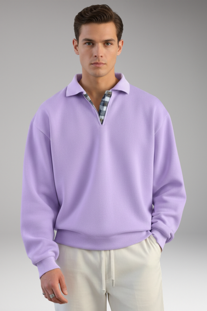 Men's V-Neck Long Sleeve Sweater