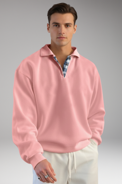 Men's V-Neck Long Sleeve Sweater
