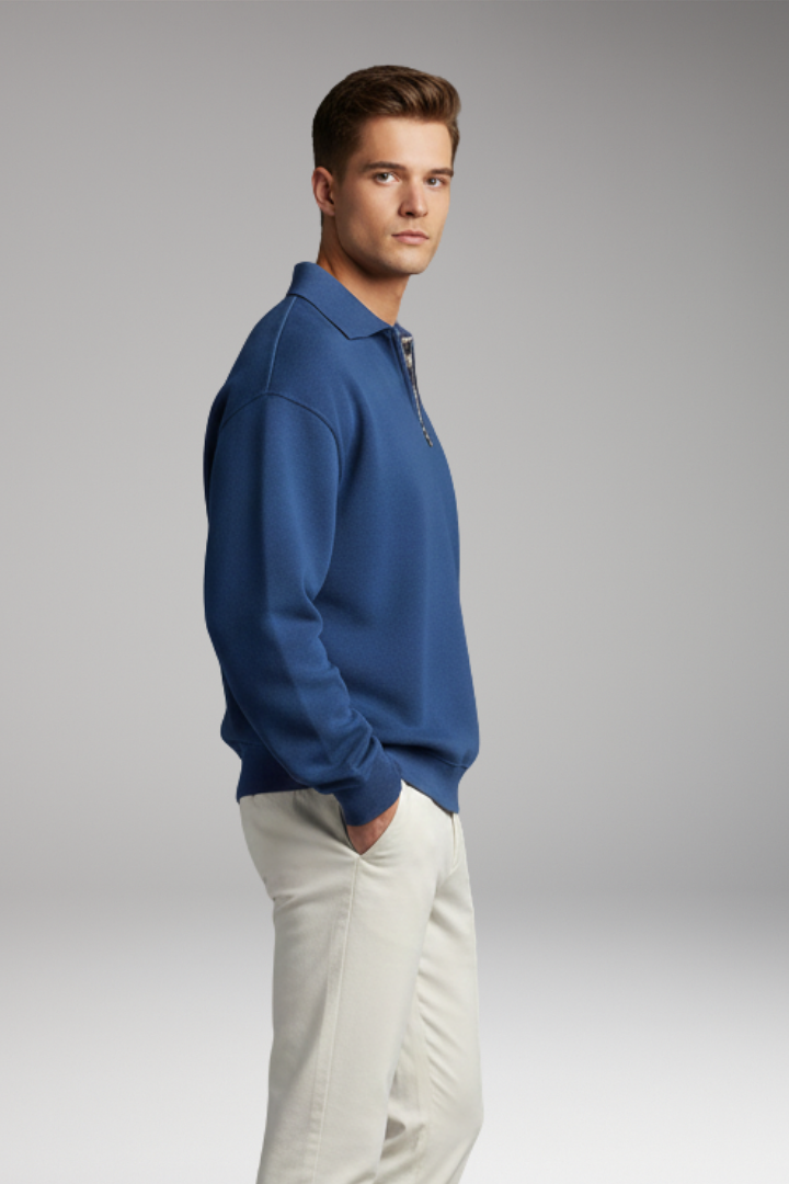 Men's V-Neck Long Sleeve Sweater