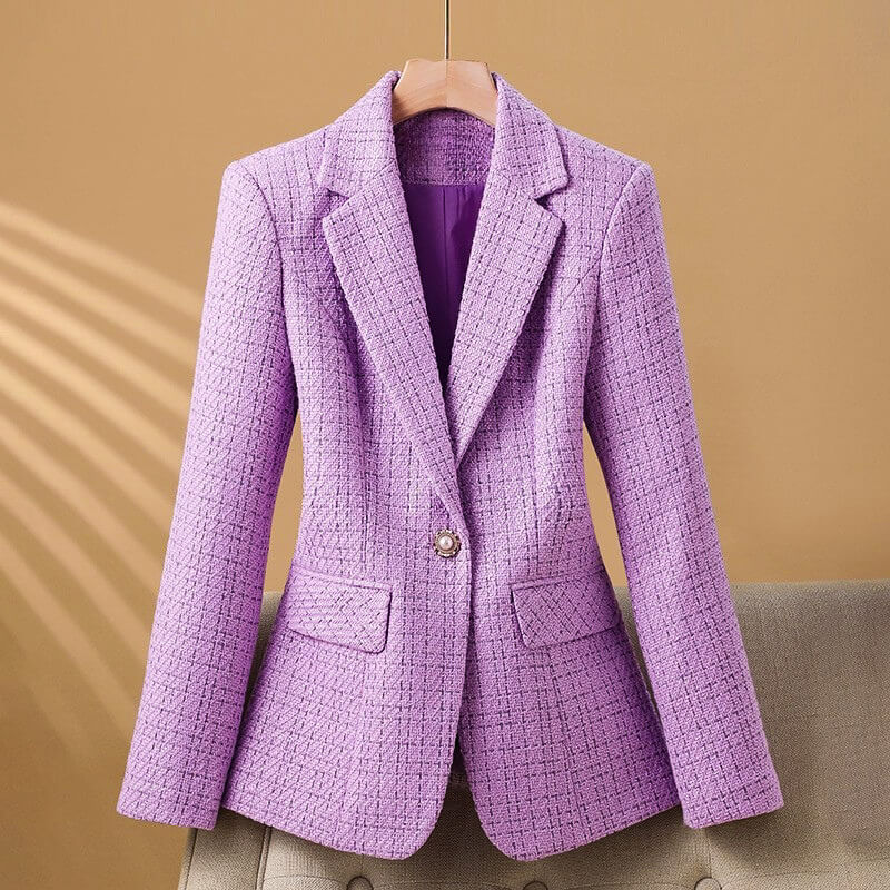 Classic Wool Textured Jacket - VibreMode