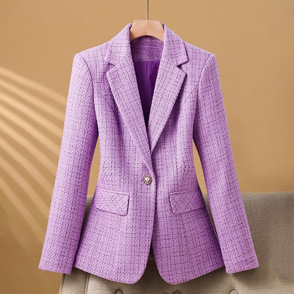Classic Wool Textured Jacket - VibreMode