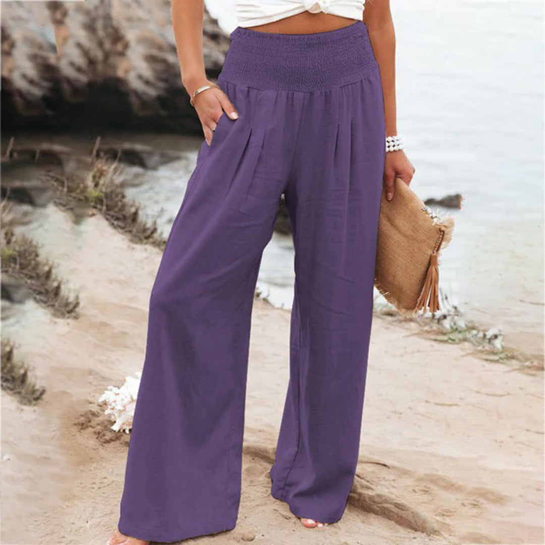 Women's Linen Stretch Pants