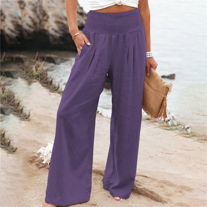 Women's Linen Stretch Pants