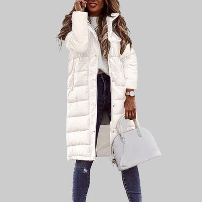 Women's Quilted Hooded Parka Jacket