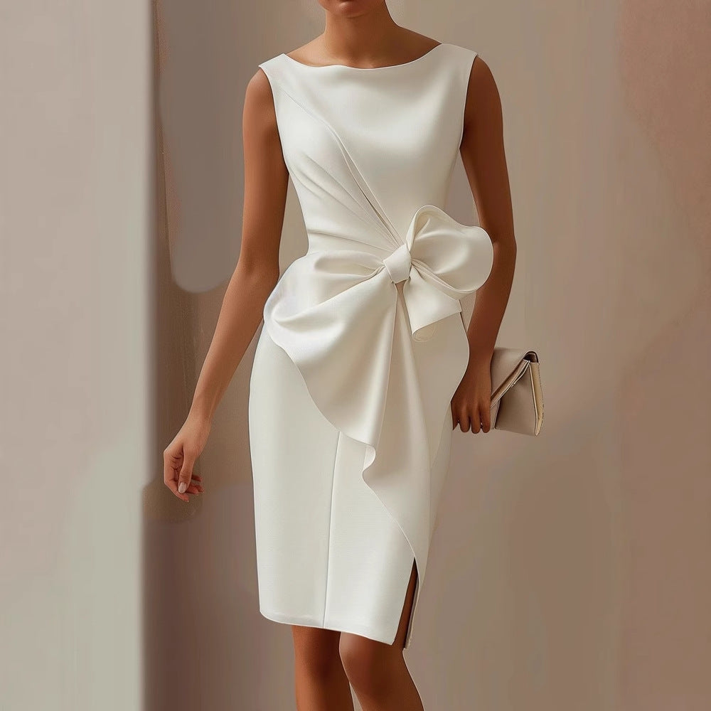 Chic Ladies Floral Midi Summer Dress