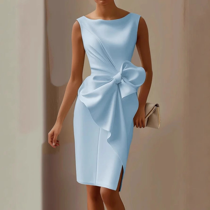Chic Ladies Floral Midi Summer Dress