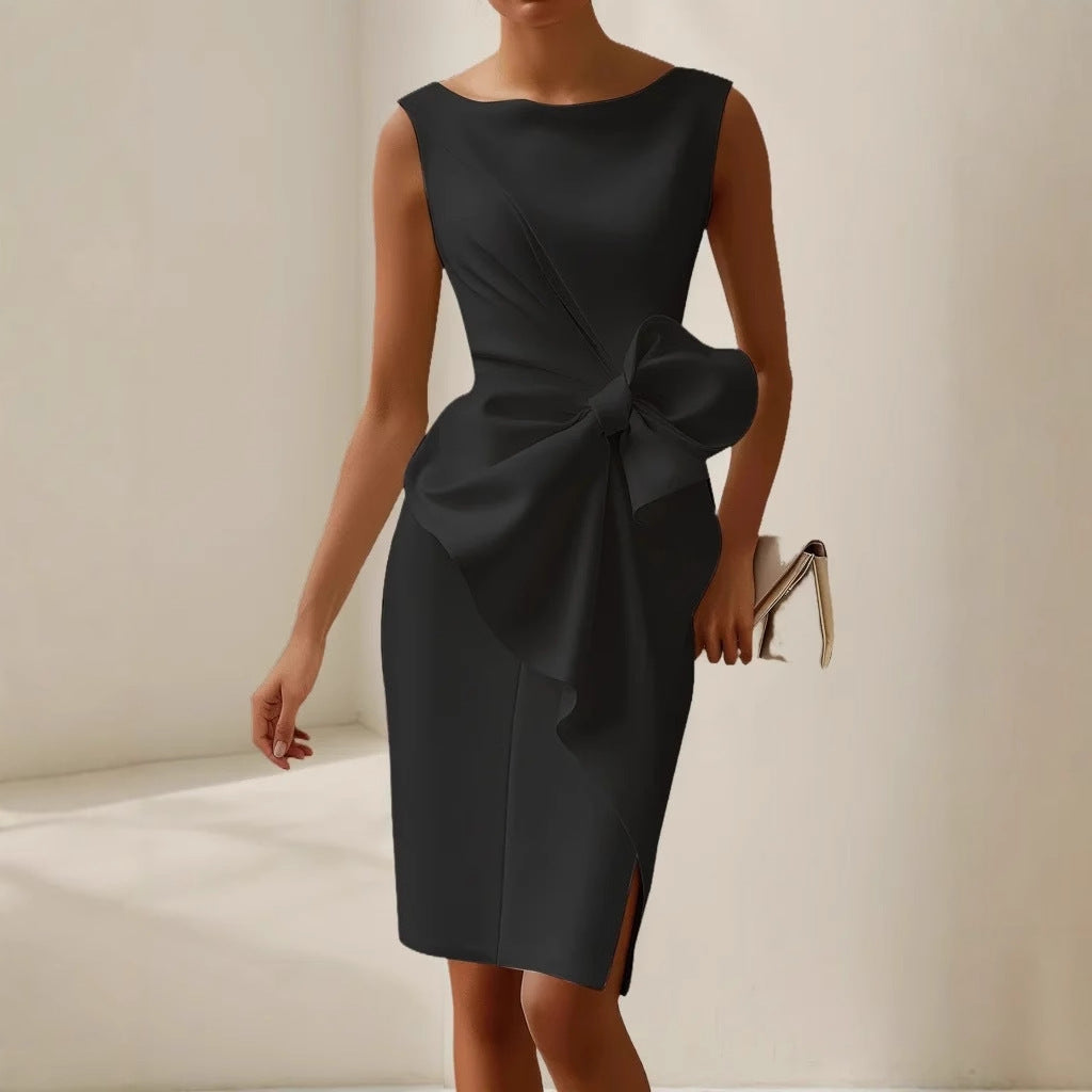 Chic Ladies Floral Midi Summer Dress