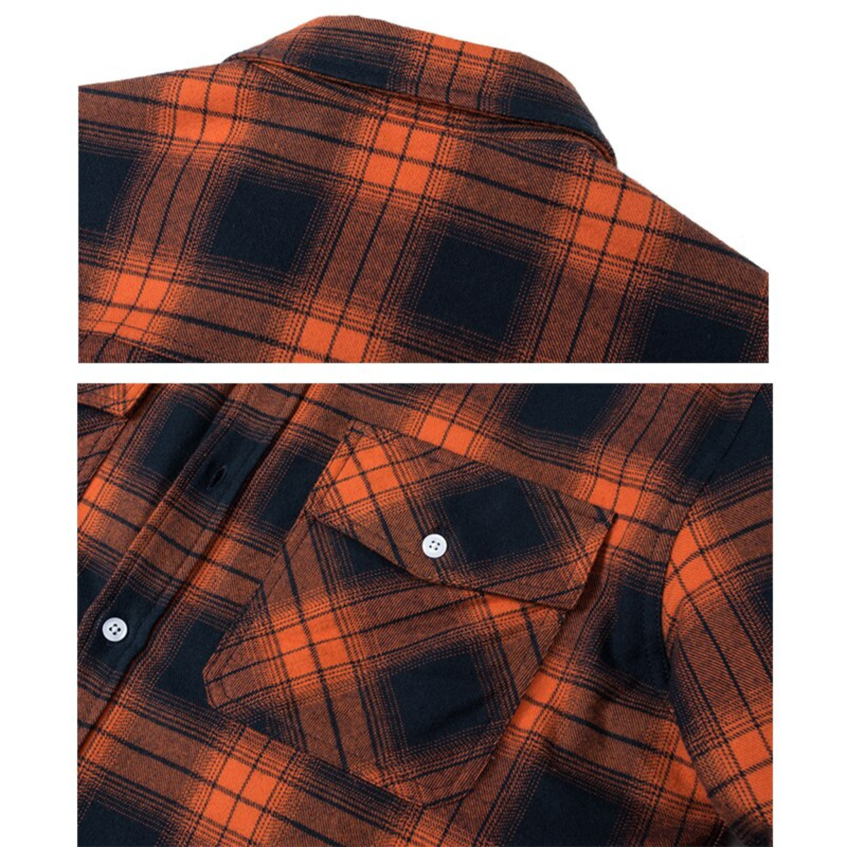 Men's Plaid Sherpa Lined Jacket