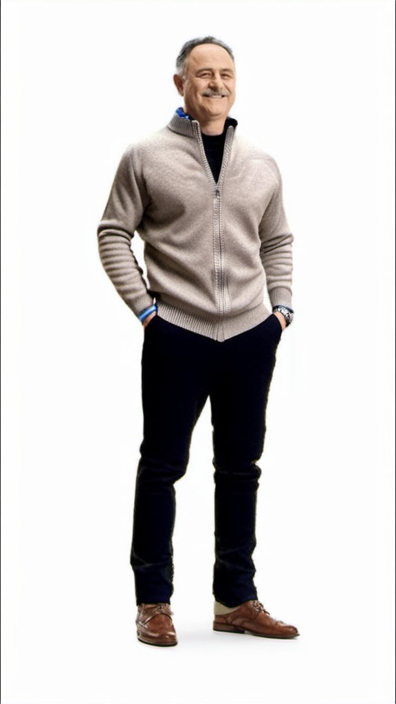 Men's Wool Cardigan