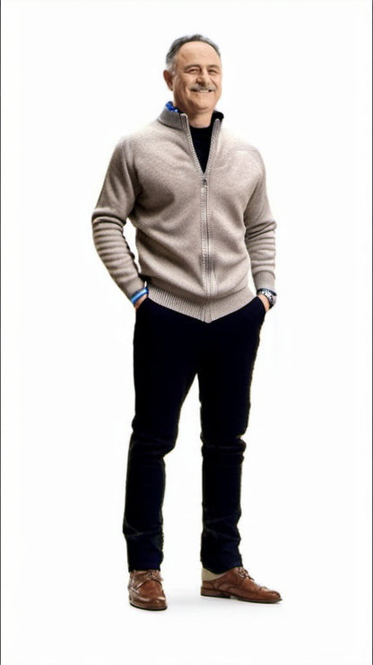 Men's Wool Cardigan