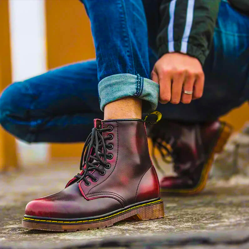 Authentic Premium Leather Ankle Boots
