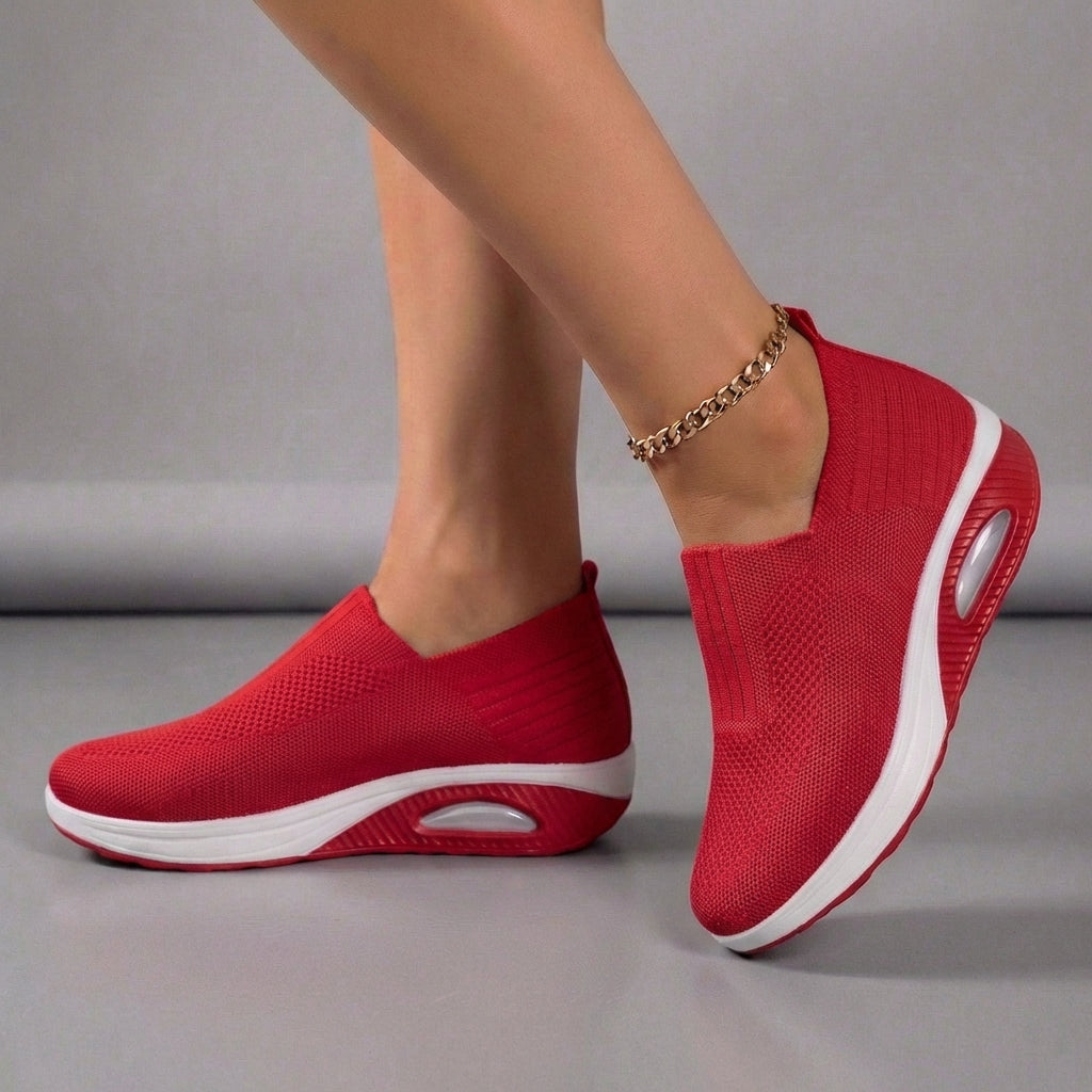 Women's Orthopedic Slip-On Shoes Knit Mesh