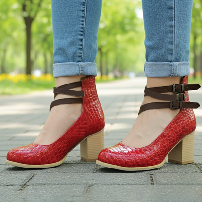 Stylish High Heel Ankle Boots