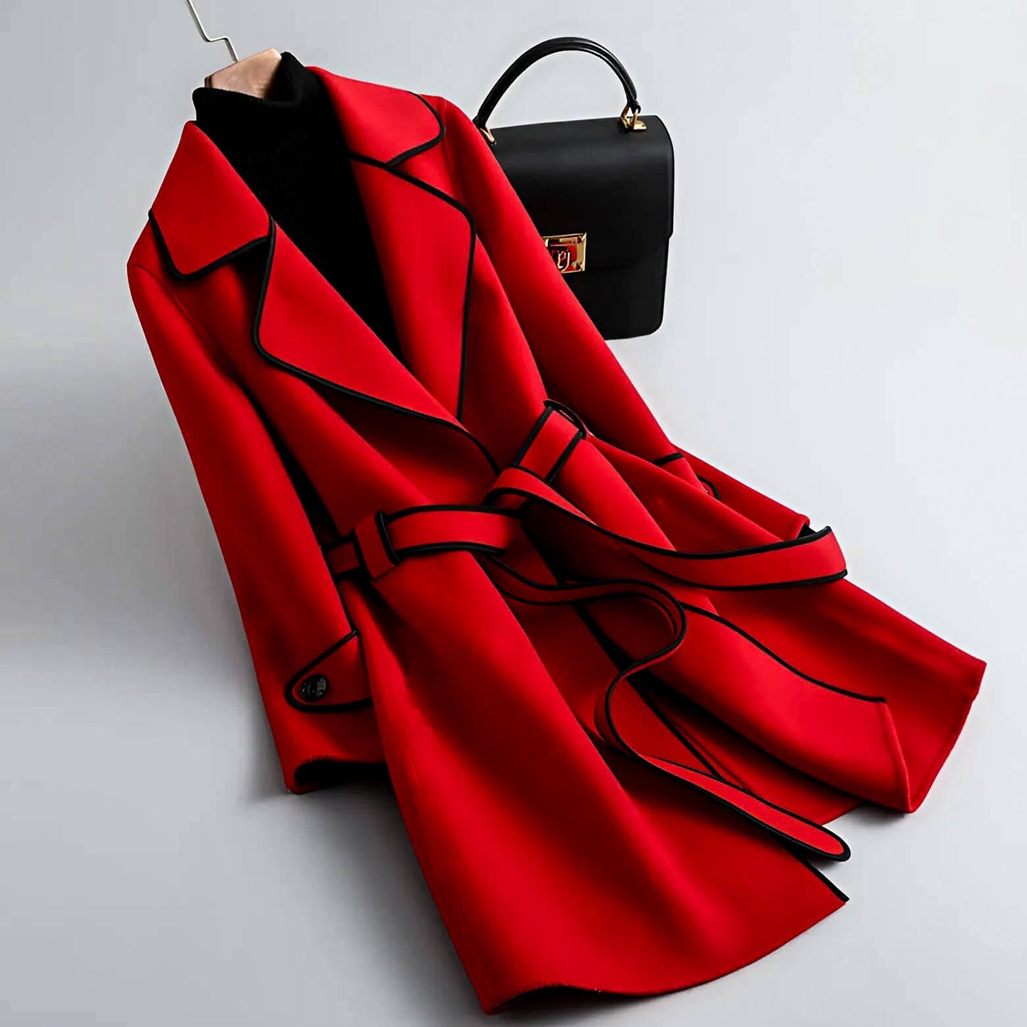 Warm Women's Wool Winter Coat