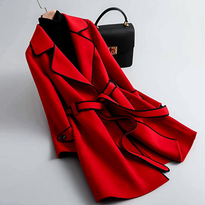 Warm Women's Wool Winter Coat