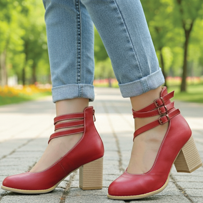Stylish High Heel Ankle Boots