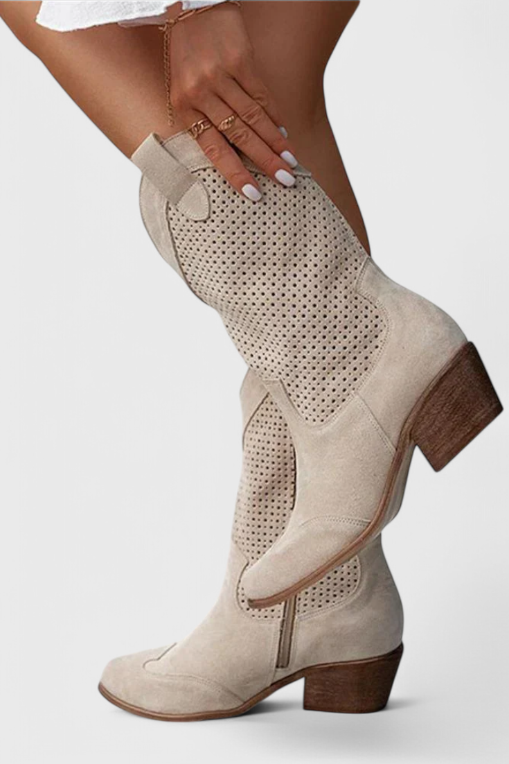 Women's Western Block Heel Boots