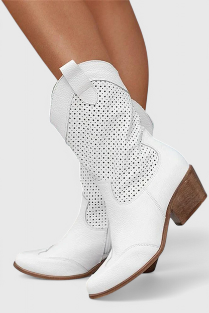 Women's Western Block Heel Boots