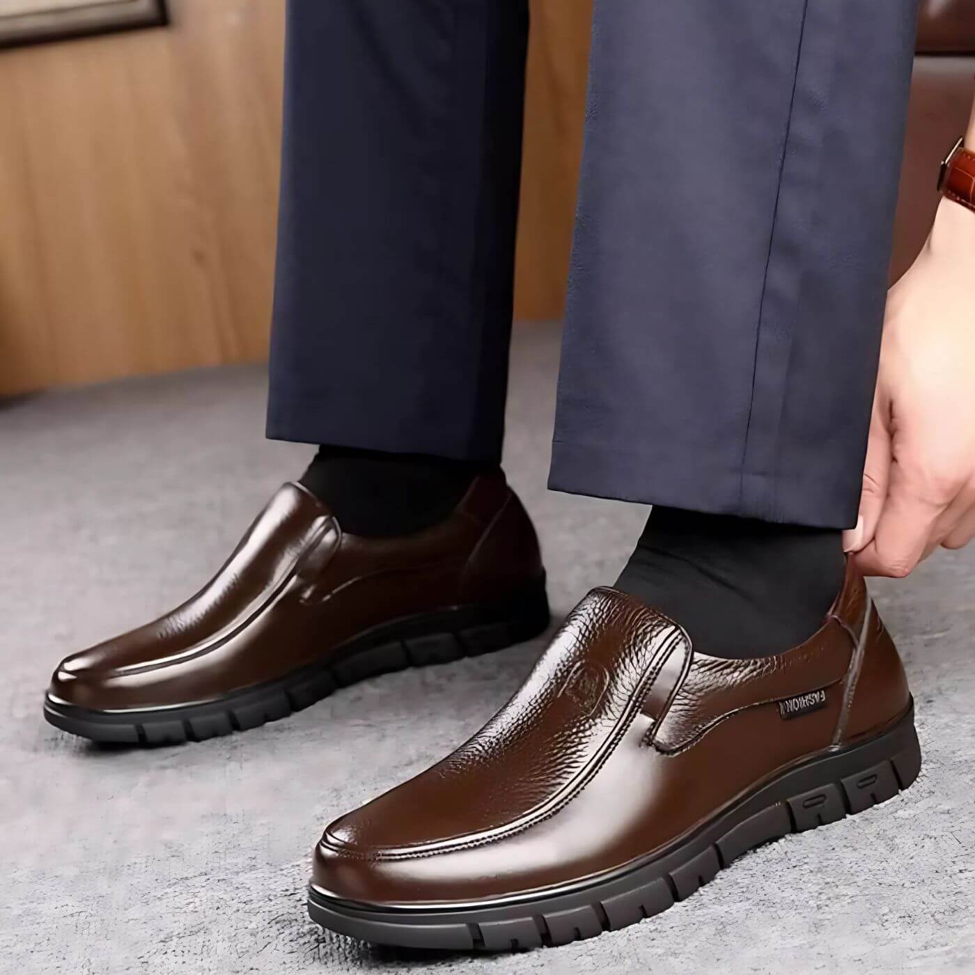Elegant Mens Slip-On Shoes