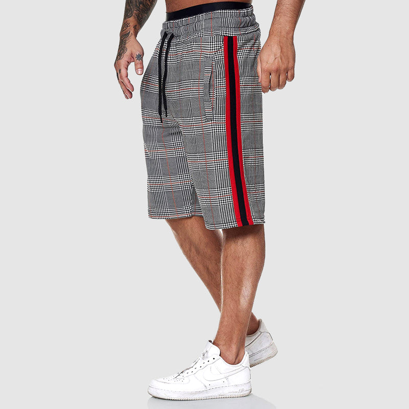 Classic Red Buffalo Check Shorts - VibreMode