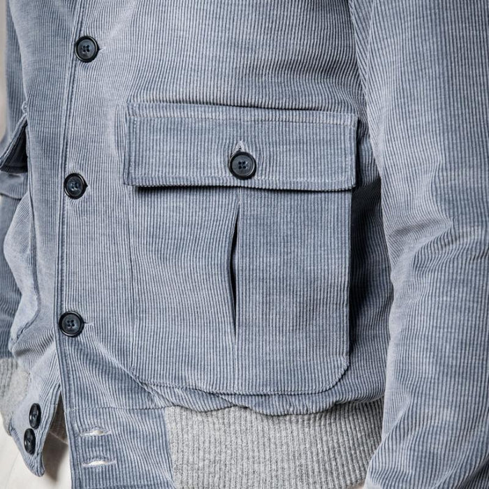 Men's Corduroy Bomber Jacket