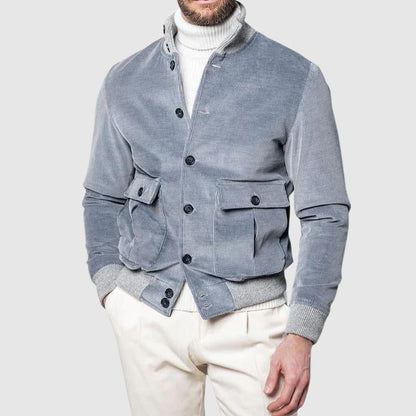 Men's Corduroy Bomber Jacket