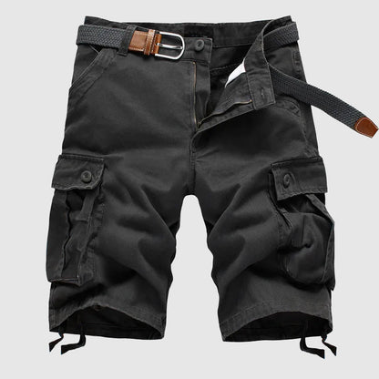 Relaxed Beach Linen Shorts - VibreMode