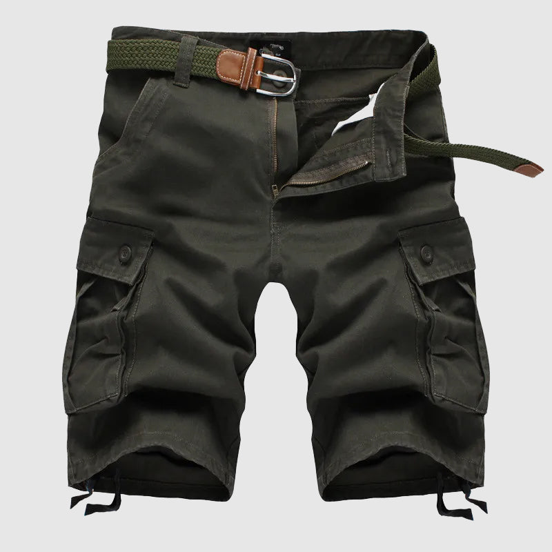 Relaxed Beach Linen Shorts