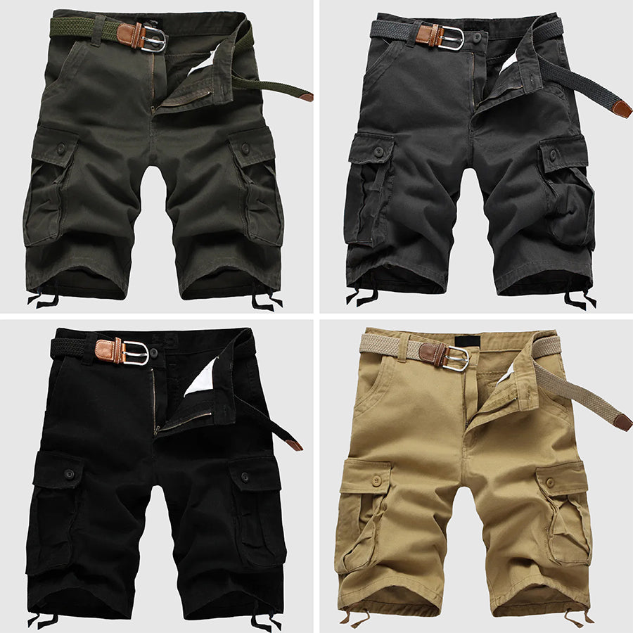 Relaxed Beach Linen Shorts