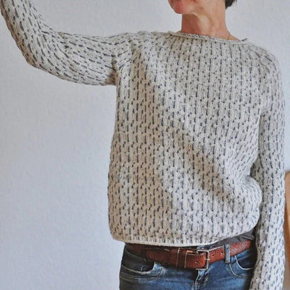 Cozy Women's Crew Neck Winter Sweater
