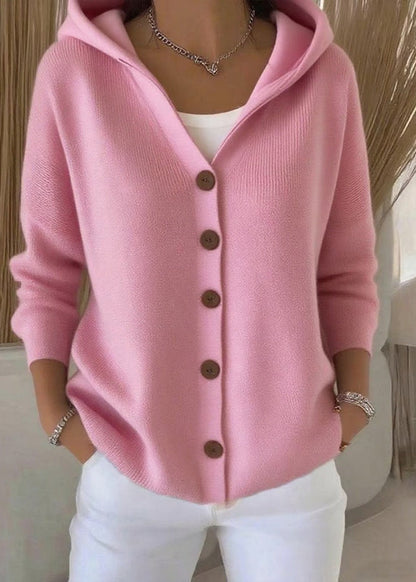 Cozy Zip Hooded Sweater Cardigan