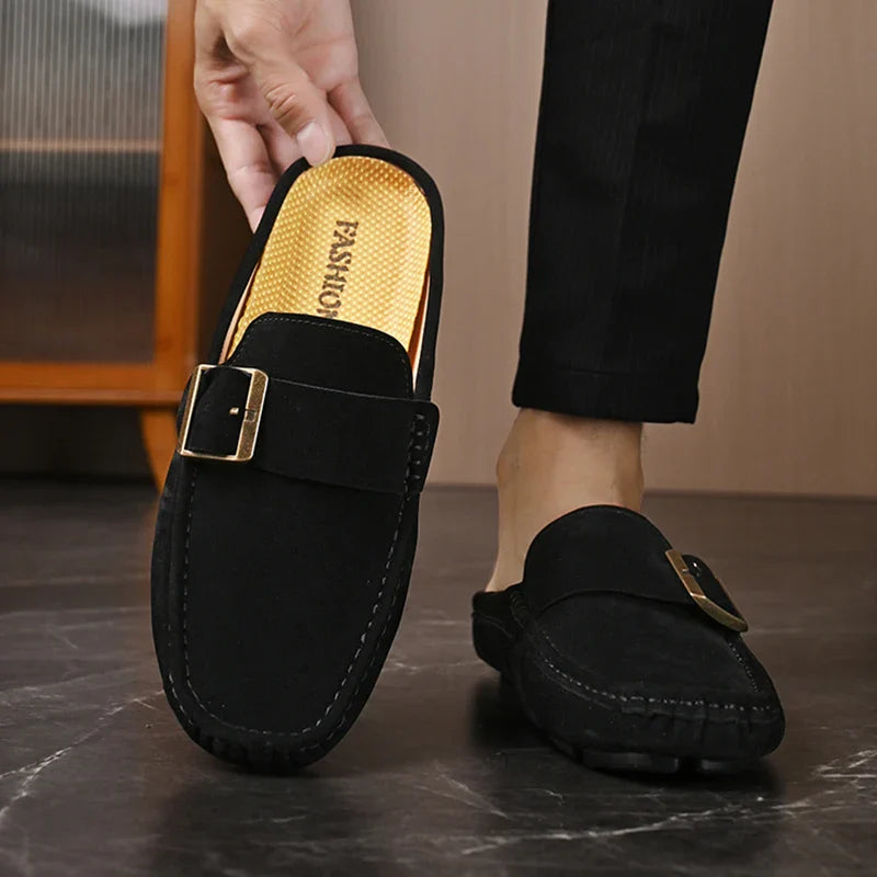 Luxurious Velvet Slip On Shoes